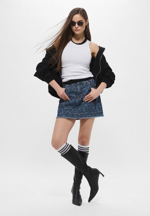 Юбка джинсовая John Richmond