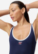 Купальник слитный женский Speedo Solid Scoop, Синий5  - превью
