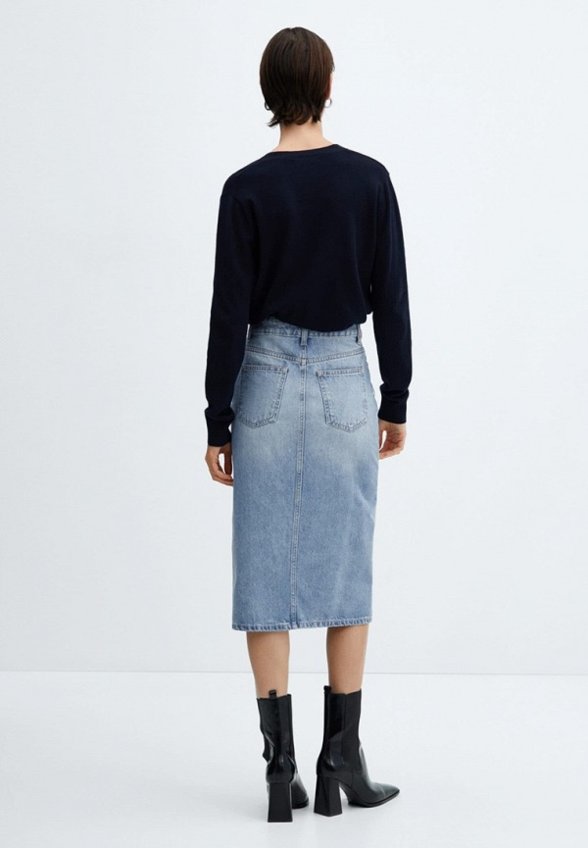Юбка джинсовая Mango