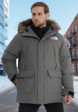 Пуховик мужской The North Face McMurdo, Серый1  - превью