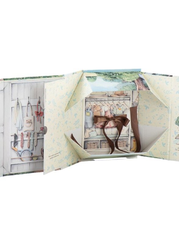 Медведь Lina TeddyTales длинношерстный, M, крем-брюле, 20 см