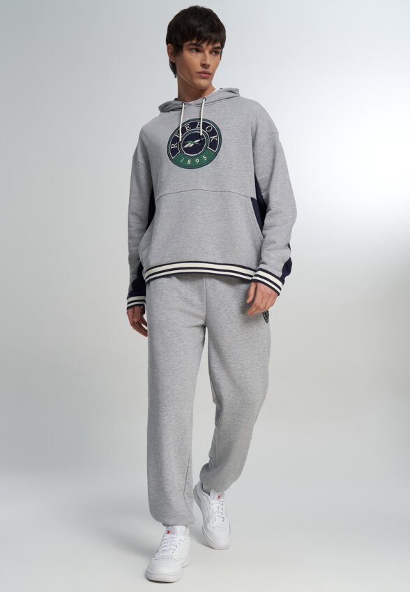 Худи мужское Reebok, Серый