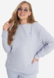 Свитшот женский Demix, Plus Size, Фиолетовый1  - превью