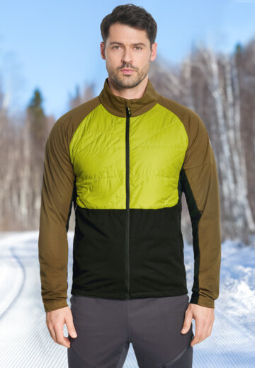 Куртка для беговых лыж мужская Ziener Nodin, Зеленый