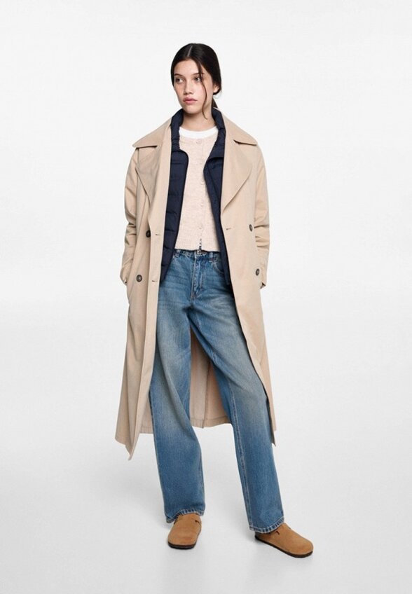 Жилет утепленный Mango Teen