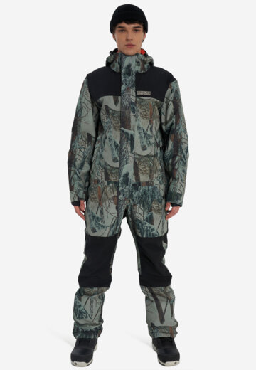 Комбинезон мужской Airblaster Insulated Freedom, Зеленый