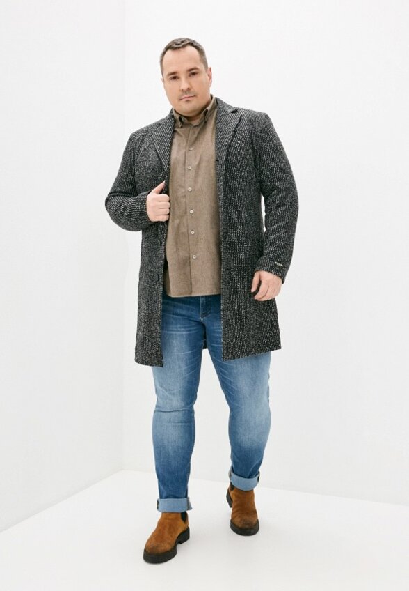 Пальто однобортное Misteks design