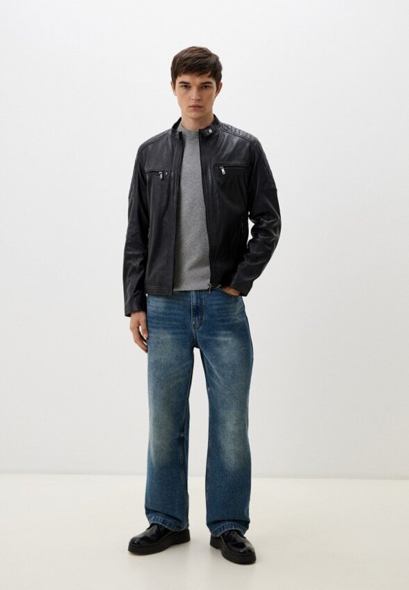 Куртка кожаная Jorg Weber