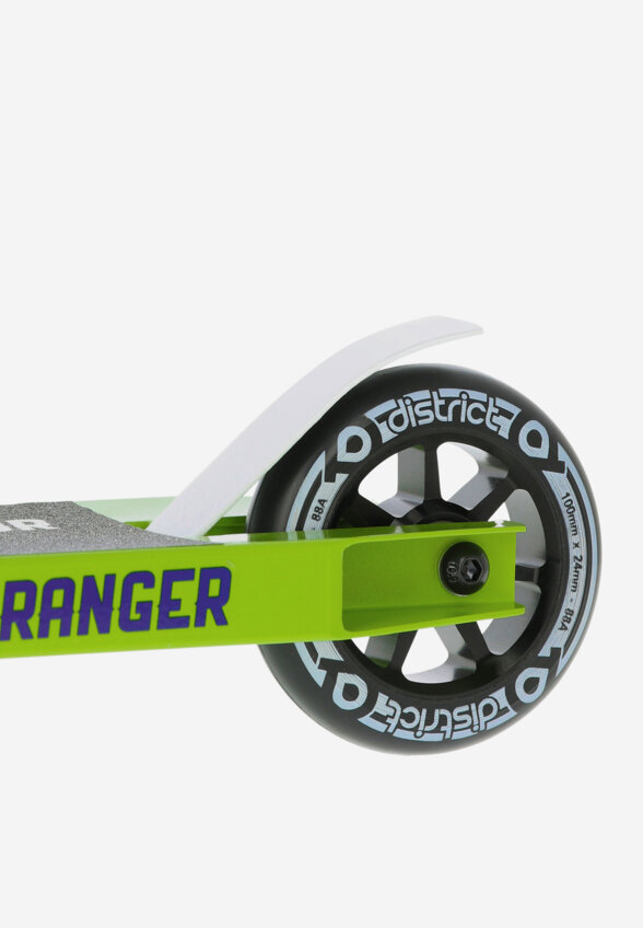 Самокат Dominator Ranger, 100 мм, Зеленый