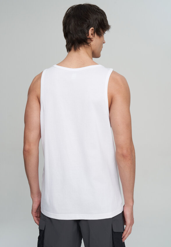 Майка мужская DC Shoes Tank Circle Star, Белый