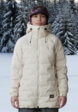 Пуховик женский Mountain Hardwear Stretchdown, Бежевый1  - превью