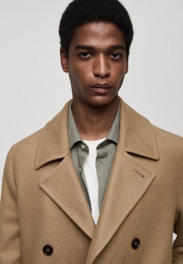 Полупальто Mango Man