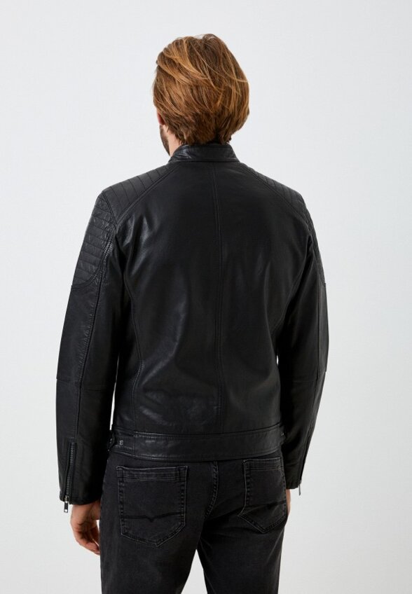 Куртка кожаная Urban Fashion for Men