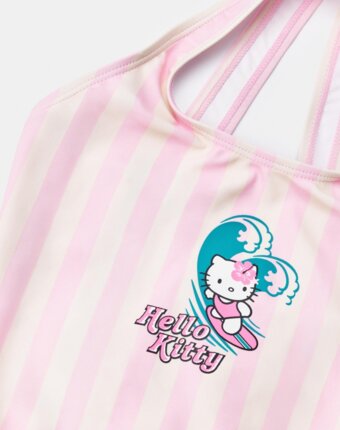 Слитный купальник с принтом Hello Kitty для девочек детям