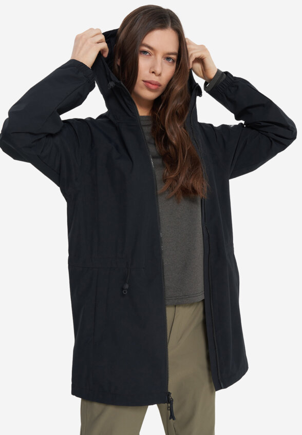 Куртка мембранная женская Columbia Blossom Park Rain Jacket, Черный