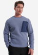 Джемпер флисовый мужской Zanier, Синий1  - превью