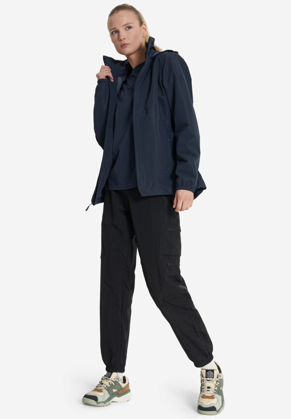 Куртка мембранная женская Jack Wolfskin Stormy Point, Синий