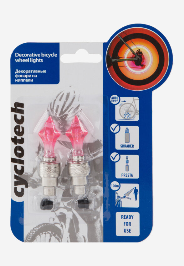 Декоративные фонари на ниппели Cyclotech CNL-2, Розовый
