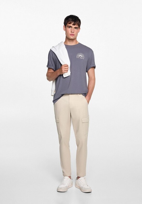 Брюки Mango Teen