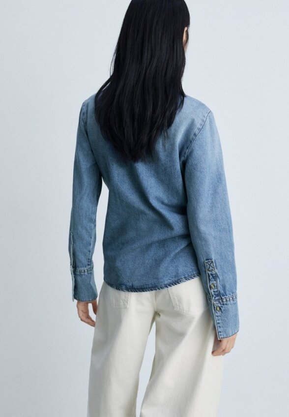 Рубашка джинсовая Mango