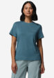 Футболка женская Columbia Parsons Point SS Logo Tee, Синий1  - превью