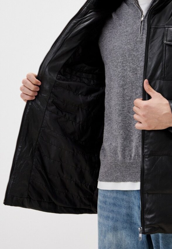 Куртка кожаная Jorg Weber