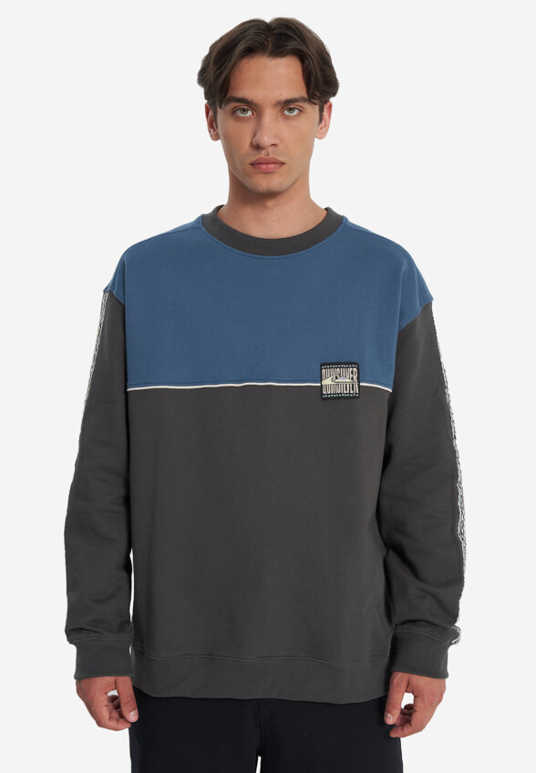 Свитшот мужской Quiksilver Global Heat, Серый