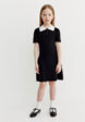 Вязаное платье для девочек1  - превью
