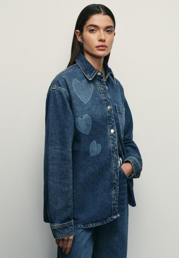 Рубашка джинсовая Zarina