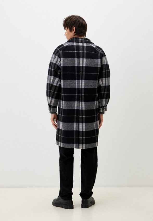 Пальто двубортное Rushbay