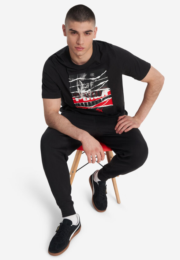 Футболка мужская PUMA Graphic, Черный