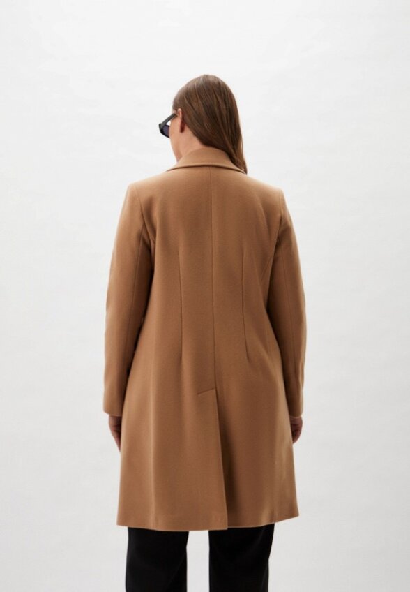 Пальто однобортное Caractere