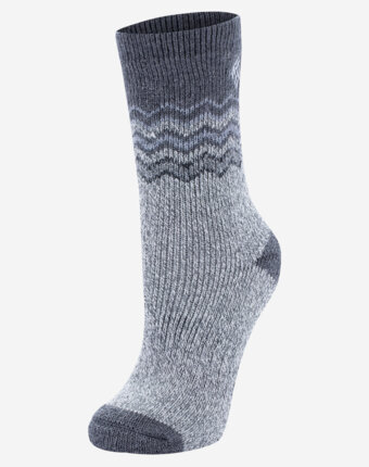 Носки Columbia Chevron Wool Crew Ice Scatter, 1 пара, Серый женщинам