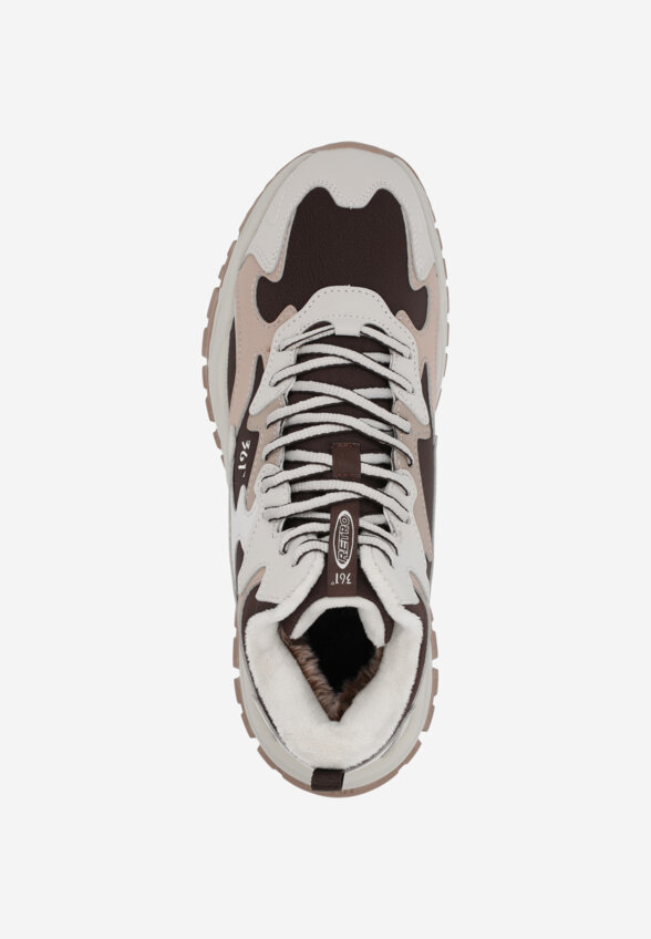 Кроссовки утепленные женские 361° Warm Sports Fashion, Белый