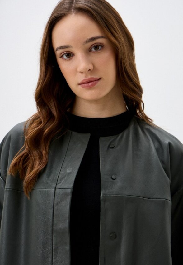 Куртка кожаная Снежная Королева