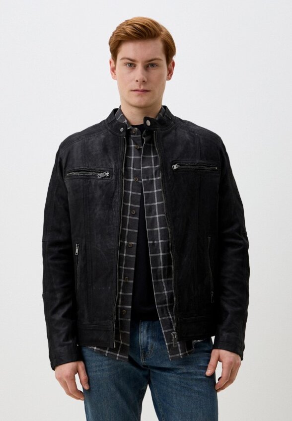 Куртка кожаная Jorg Weber