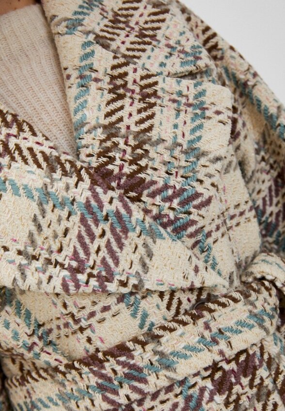 Пальто двубортное Anis