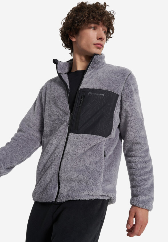 Джемпер флисовый мужской Outventure, Серый