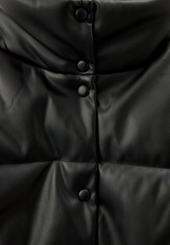 Куртка кожаная утепленная O'STIN