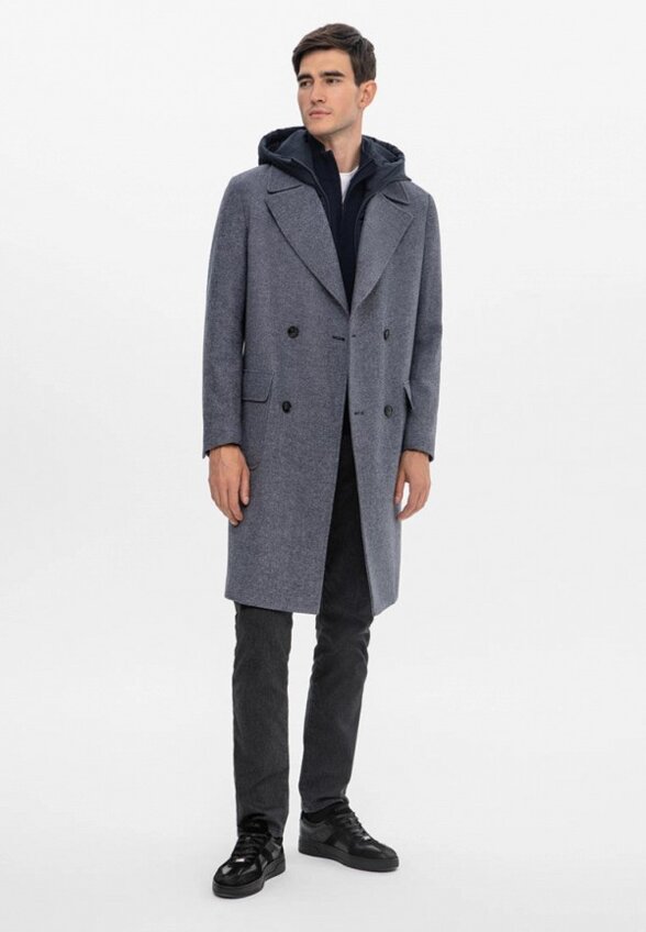 Пальто двубортное Kanzler