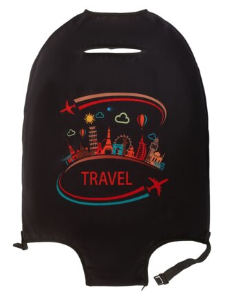 Др.Коффер LC-001M black чехол для чемодана женщинам