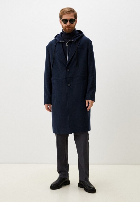 Пальто однобортное Marco Di Radi