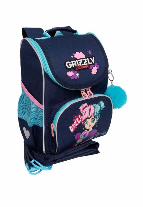 Рюкзак и брелок Grizzly