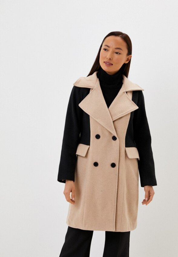 Пальто двубортное Trendyol