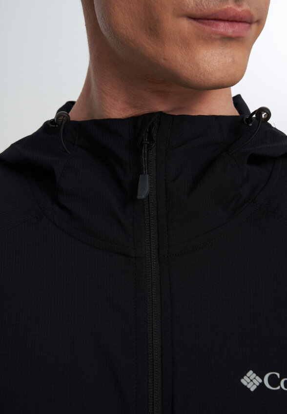 Ветровка мужская Columbia Columbia Tech II Wind Full Zip, Черный
