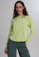 Худи женское Mountain Hardwear Sunblocker Long Sleeve Hoody, Зеленый1  - превью