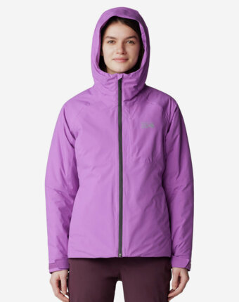 Куртка утепленная женская Mountain Hardwear Stretch Ozonic, Фиолетовый женщинам