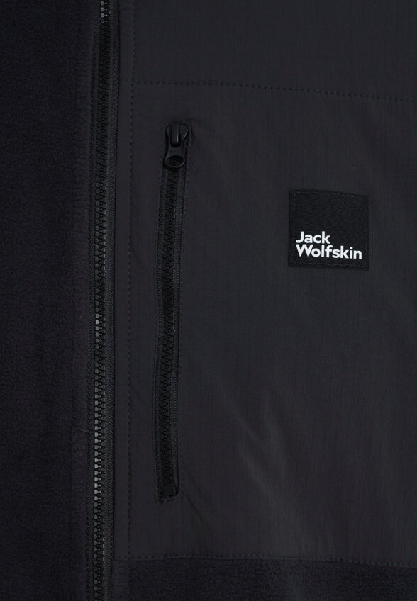 Джемпер флисовый мужской Jack Wolfskin Sumetro, Черный