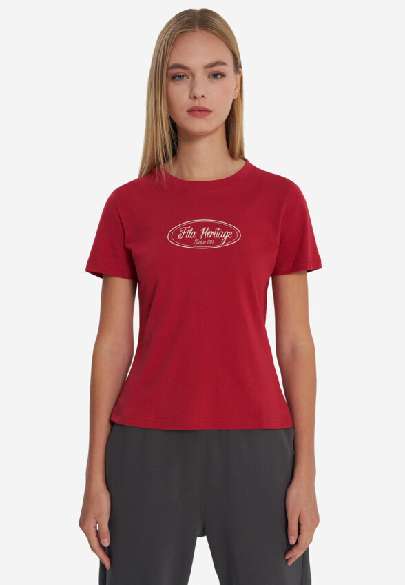 Футболка женская FILA, Красный
