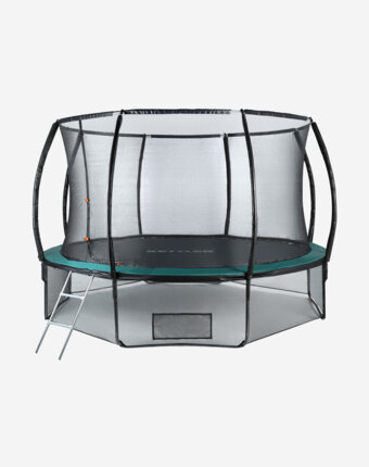 Батут KETTLER Wallaroo-120 с внутренней сеткой, 360 см, Черный женщинам